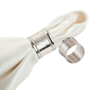 แหวนโลหะสำหรับตกแต่งโต๊ะสไตล์หรูหราชุบทองสำหรับงานแต่งงาน - Product Image 5