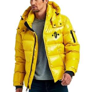 Chaqueta de Invierno Acolchada con Capucha y Logotipo Personalizado de Alta Calidad, 100% Poliéster, Transpirable, Impermeable, con Cremallera Estampada por ATLANTIC - Product Image 2