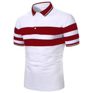 Polo à Manches Courtes pour Hommes, Vêtements d'Été Solides, Streetwear, Mode Décontractée, Qualité Respirante - Product Image 4