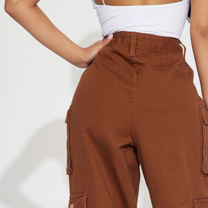 Vêtements de course et de jogging Vêtements décontractés pour femmes Pantalons cargo Street Wear Slim Fit Pantalons de jogging décontractés pour femmes Pantalons de jogging Service OEM - Product Image 6