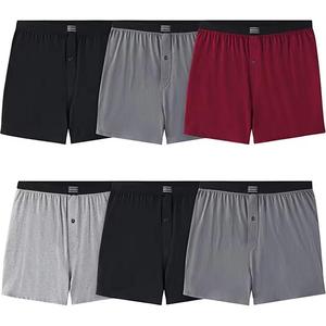 Ropa Interior Masculina Transpirable de Fibra de Bambú, Calzoncillos Boxer de Tiro Alto de Alta Calidad en Existencia - Product Image 1