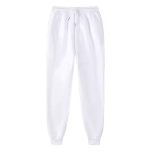 Men's Casual Professional Style Gym Fitness <b>Joggers</b> Pants <b>Slim</b> Fit Quick Dry Anti-Wrinkle Mid Waist Zipper Pocket 100% Cotton - Product Image 2