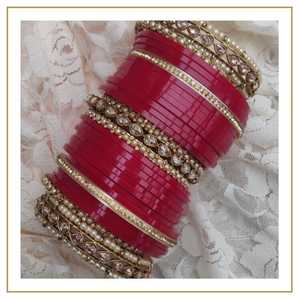 100% Top High Quality Custom Made Bridal Glass Bangles Unique Style Solid Color Set <b>for</b> <b>Women</b>/Ladies - Product Image 5