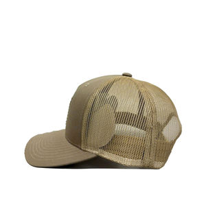Chapeaux de camionneur personnalisés de haute qualité, chapeaux de camionneur classiques en maille avec profil moyen 5 panneaux quantité minimale de commande bas 100% coton tissu - Product Image 2