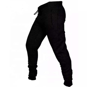 2024 Custom Workout Trousers <b>for</b> <b>Men</b> High Quality Cotton Fleece Breathable Jogger Sweatpants with Pockets Casual Canvas Style - Product Image 4