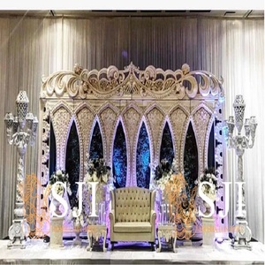 Marcos de puertas temáticos Mughal para decoraciones de bodas - Product Image 6