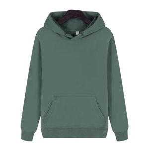 Custom Print Logo Over Sized 100% Cotton Comfortable Loose Fit Tops <b>Trendy</b> <b>Hoodies</b> & Sweatshirts Unisex Winter Casual Pullover - Product Image 1