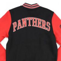 Chaqueta Universitaria Clark Atlanta Panthers 1988 Edición Salvaje, Invierno, Transpirable, Tejida, Piel de Conejo, Poliéster/Algodón, Personalizada