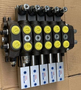 Điều khiển từ xa điện-thủy lực P80 loạt đa chiều van nhà phân phối cho wreckers thu hoạch xe nâng cần cẩu P80-1 P80-2 - Product Image 3