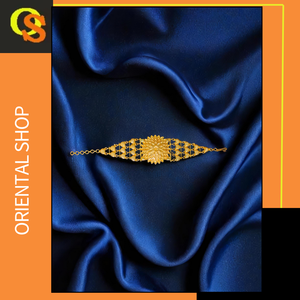 กำไล2025ชุบทอง22K เครื่องประดับกำไลข้อมือดีไซน์เฉพาะสำหรับผู้หญิงที่สวมใส่โดยผู้ส่งออก - Product Image 2