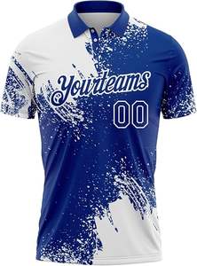 Polos sublimados de tendencia 2025 Ajuste personalizado, Impresión de logotipo para equipos, personal y uso promocional - Product Image 2