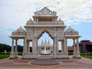 Templo de mármol blanco grande de calidad superior, trabajo tallado, esculturas de piedra exclusivas para grandes proyectos - Product Image 5