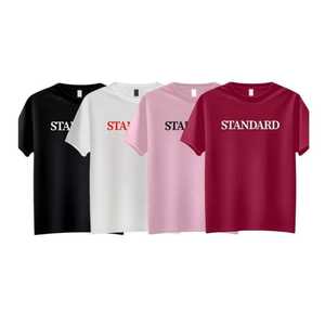 Camiseta de algodón de talla grande 100% para hombre de alta calidad, telas de alta calidad, contrataciones personalizadas, camisetas informales para hombre - Product Image 1