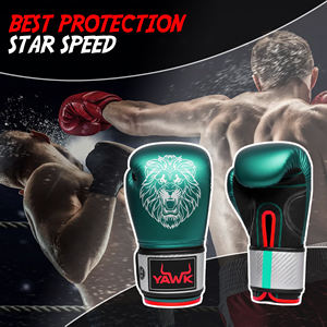 Nouvelle conception, nouveau modèle, gants de boxe d'entraînement, gants de combat, gants de combat professionnels, fabriqués en cuir de vache, équipement de boxe personnalisé - Product Image 3