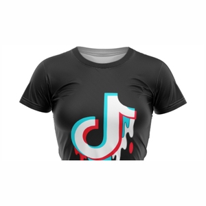 Oem Vente en gros T-shirt d'entraînement à la mode en coton de qualité supérieure personnalisé T-shirts vierges Slim Fit pour femmes - Product Image 4