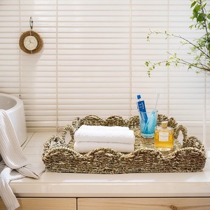 Cesta decorativa de algas marinas para el hogar para mesa de centro de ratán u otros muebles para el hogar - Product Image 5