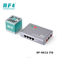 Kit d'outils de réparation de téléphone portable avec alimentation RF4 DC et caméra microscope 4K pour inspection de circuits imprimés et maintenance électronique