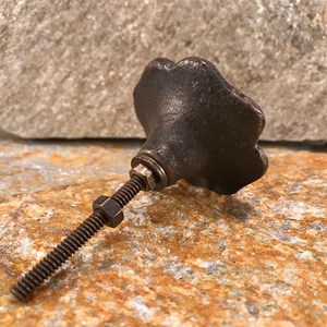 Cast iron knob flower shape <b>pull</b> cabinet drawer <b>for</b> <b>home</b> dresser door cabinet furniture decorative kitchen wardrobe handle knobs - Product Image 4