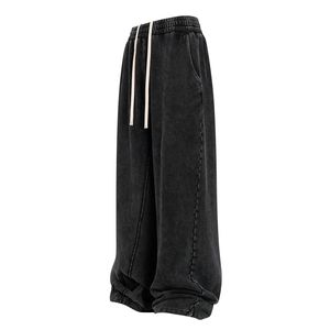 กางเกงผู้ชายทรงตรงผ้าเนื้อละเอียดระบายอากาศได้ดีพิมพ์ลายสกรีนโลโก้ตามสั่ง - Product Image 2