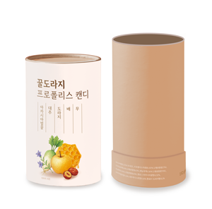 Bonbons au miel et à la propolis coréens de qualité supérieure (152g)  Collation saine traditionnelle dans un coffret cadeau de luxe - Product Image 3