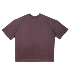 Casual Boxy loose fit Men's T-Shirts Streetwear Drop Shoulder printed Man Clothes ringer 100% Cotton T-shirt for men - Product Image 4