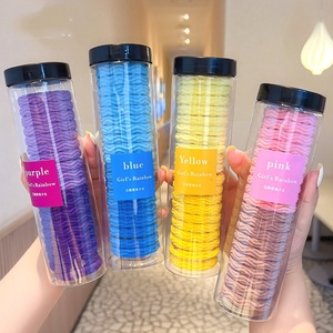 20 ربطات شعر سميكة غير ملحومة ، إكسسوارات شعر أصحاب ذيل الحصان لا تسبب أي ضرر للشعر الكثيف إكسسوارات الفتيات - Product Image 3