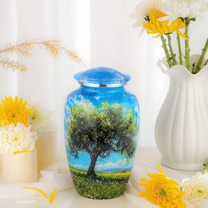 Urna de cremación para cenizas humanas Urna para adultos para hombres o mujeres hasta 200lbs Urna funeraria conmemorativa adecuada para funeral o exhibición - Product Image 5