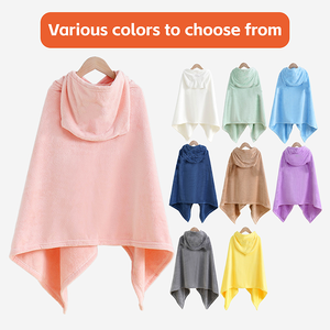 Serviette <span class=keywords><strong>de</strong></span> <span class=keywords><strong>Bain</strong></span> Enfant Personnalisée à Capuche Motif Mouton Séchage Rapide Écologique Jetable en Polyester Tissé Couleur Unie pour Salle <span class=keywords><strong>de</strong></span> <span class=keywords><strong>Bain</strong></span> - Product Image 1