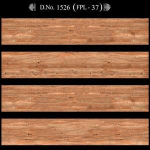 Carreaux de plancher en porcelaine imitation bois 1526 en 150x900 mm, surface mate avec impression numérique aspect bois véritable par Novac Ceramic - Product Image 1