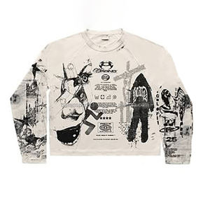 Transpirable Precio bajo Logotipo personalizado Impreso Hombres Sudor para hombres Dos piezas Jogging Wear Sweat Suit Set - Product Image 3