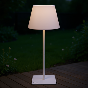 Lampe de table d'extérieur K Light Duo Blanche 1 Lumière 100 Lumens 1.2 W Blanc CCT IP44 12x12x24cm pour Jardins Modèle L1776630 - Product Image 3