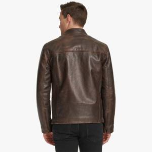 Chaqueta de Motociclista de Cuero para Hombre - Chaqueta de Motociclista Duradera y Protectora con Estilo Clásico, Perfecta para Conducir - Product Image 3