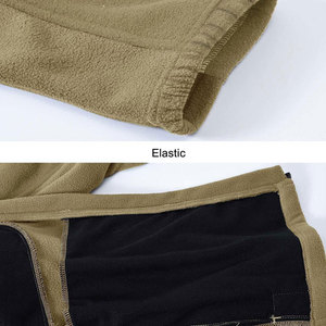 <b>Men's</b> Olive Drab <b>Jacket</b> | 240g Heavyweight Fleece | OEM Custom Embroidery & Quick Dry Professional <b>Field</b> Gear - Product Image 6