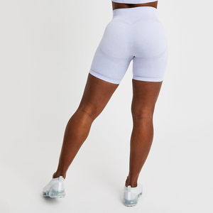 Pantalones cortos de cintura alta para mujer, secado rápido, elásticos, para Yoga, Fitness, Runnin - Product Image 6