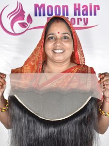 Fournisseurs et exportateurs de cheveux raides frontaux de qualité bon marché à prix compétitif, fournisseur de cheveux vierges Remy indiens pour la vente - Product Image 6