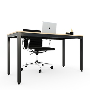 เฟอร์นิเจอร์สำนักงานสุดหรูสไตล์ดั้งเดิม Uconcept HBUC040 โต๊ะไม้อัดขนาด 140x60 ซม. พร้อมขาเหล็กแข็งแรงทนทานสำหรับใช้ในบ้าน - Product Image 5