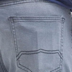 Pantalones vaqueros hechos a medida para hombre, 100% de algodón, ligeros, informales, de cintura media, transpirables, de secado rápido, de alta calidad, más vendidos, privados - Product Image 6