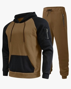 Sudadera con capucha personalizada Chándal Conjunto de 2 piezas Streetwear Logotipo personalizado Chándal - Product Image 5