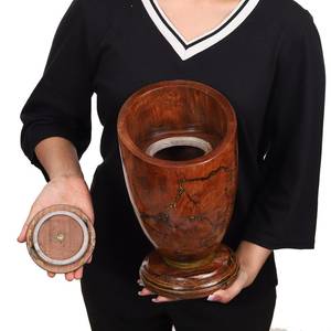 Figura de Lichtenberg, urna de resina y cremación de palisandro para adultos humanos, urna de cenizas funerarias grandes para adultos de hasta 200 Lbs - Product Image 2