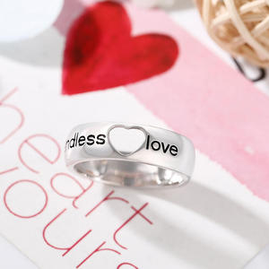 Bague de mariage pour homme Jeulia Endless Love - Argent sterling avec placage rhodium et zircon - Product Image 6