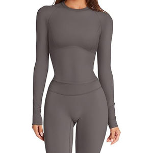 Camiseta de manga larga con estampado personalizado para mujer Rash Guard UPF 50 + Skins Rash-guards Camisas de compresión Protección UV Natación Surf Top - Product Image 3