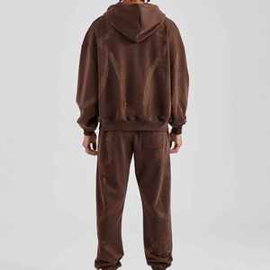 Mejor Color Hombres Rhinestone Chándal Tendencia Moda Precio de fábrica Calidad superior Estilo único Logotipo personalizado Chándal para hombres - Product Image 5