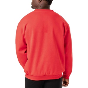 2024 nouveau en vrac surdimensionné hommes sweats Logo personnalisé imprimé coton solide épais cou à manches longues 3D hiver à capuche brodé - Product Image 3
