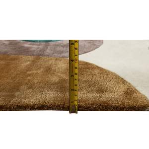 Tapis rectangulaire moderne en laine avec motif à carreaux, fait main, résistant aux taches, lavable, antidérapant, pour salon et chambre à coucher - Product Image 6