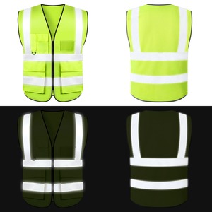 Multi Pocket Uniform Vests <b>Outdoor</b> Custom LOGO Cotton Unisex Cheap Vest - Product Image 4