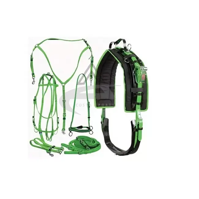 CST Custom Horse Driving Equestrian Quick Hitch Horse Bio Thane Harness available in multi colors in custom sizes