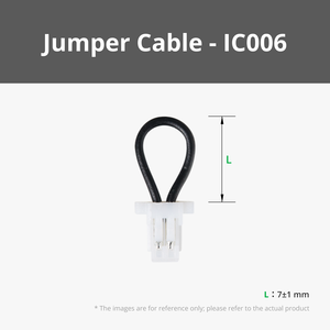 Conector SH1.0 de 2 Polos, Cable de Puente para Placa a Placa y Conectores de Mezzanine, 30 AWG PVC, Juego de 5 Piezas - Product Image 3