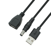 Cordon d'alimentation 	 Adaptateur d'alimentation USB AM vers DC Premium 2A à charge rapide