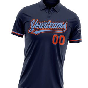 Camiseta Polo Sublimada Personalizada con Nombre y Número del Equipo, Jersey Deportivo con Diseño Personalizado, Ropa Deportiva con Gráficos Personalizados - Product Image 3