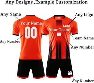 Kits de fútbol personalizados de alta calidad para hombres, conjunto de camisetas de fútbol para entrenamiento de equipos, ropa de fútbol de calidad - Product Image 5